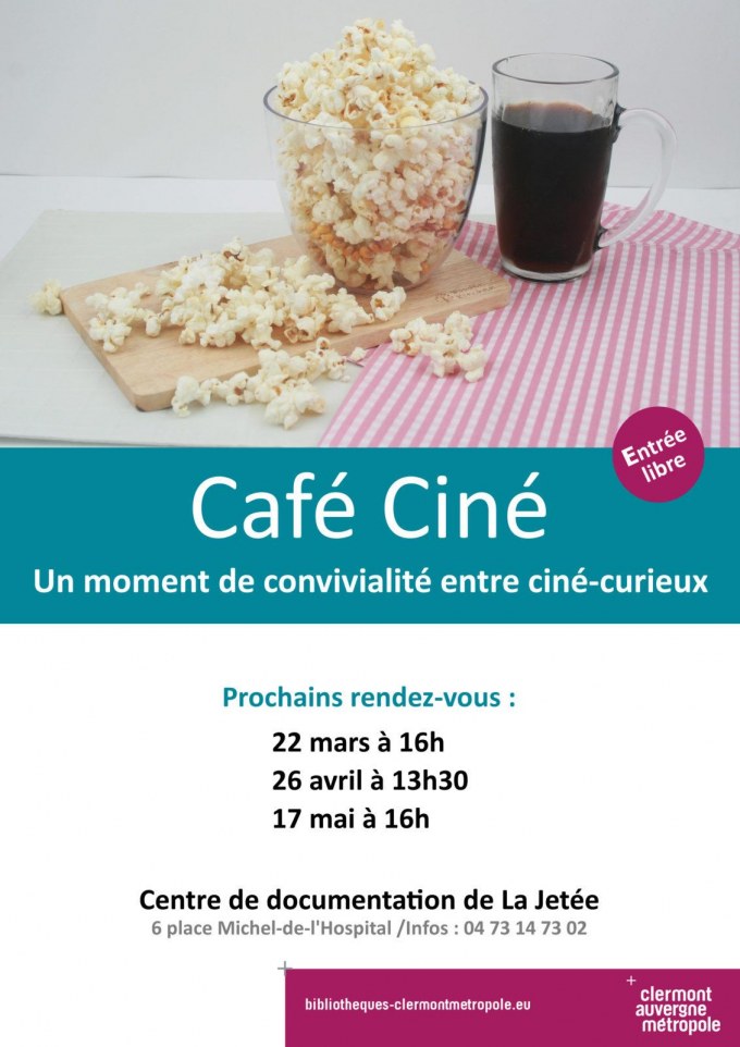Cafe Cine AFFICHE pop corn 02