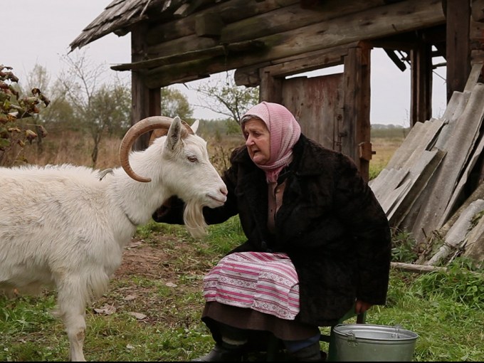 Mamie Vanya et la chèvre
