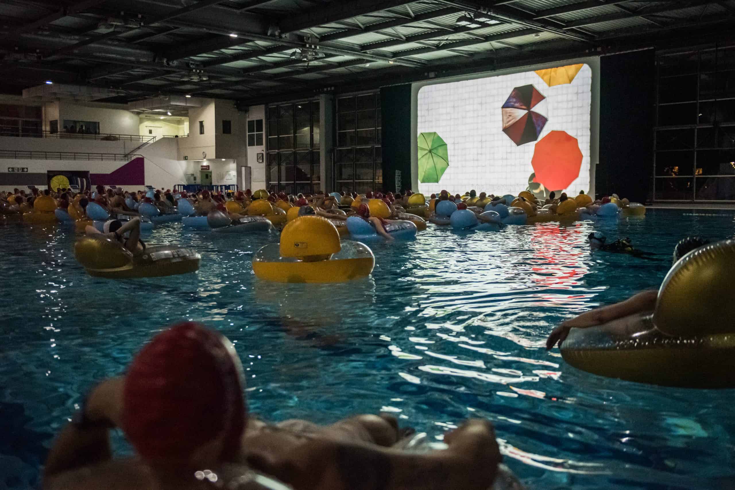 Baptiste Chanat - Ciné Piscine écran HD