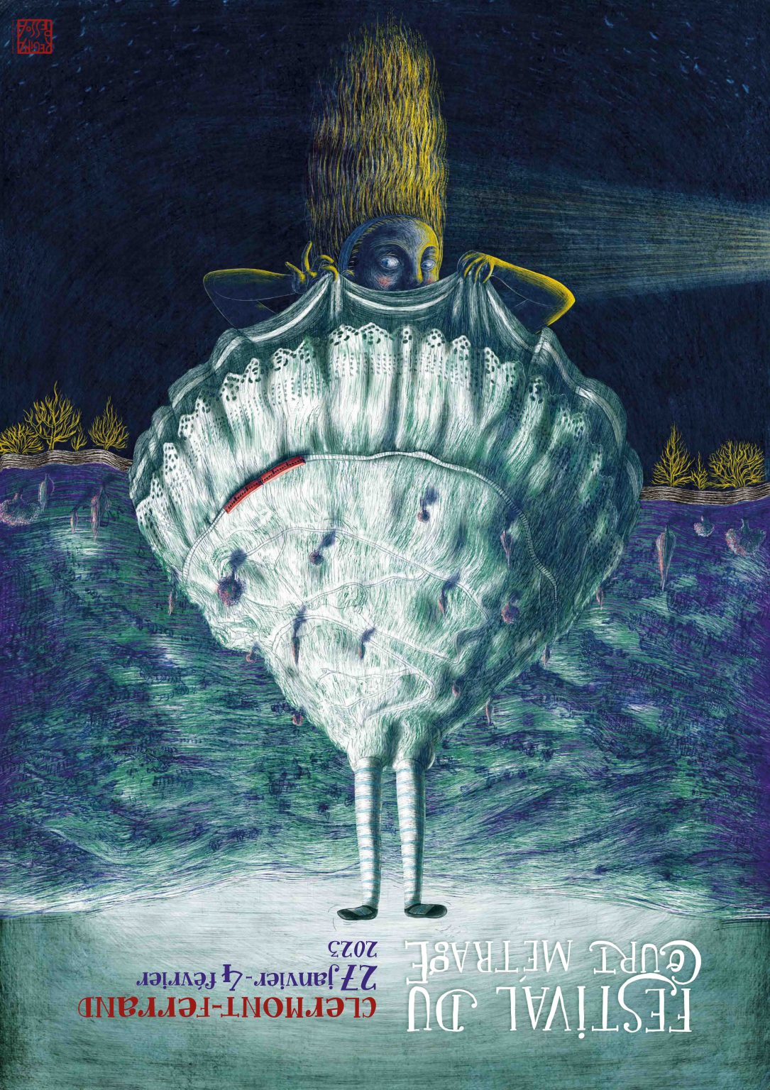 Clermont ISFF | Découvrez l’affiche du festival du court métrage de Clermont ISFF | Découvrez l’affiche du festival du court métrage de