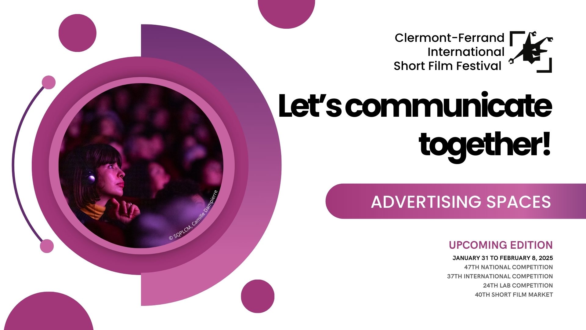 Clermont ISFF | Advertisement spaces | Clermont ISFF