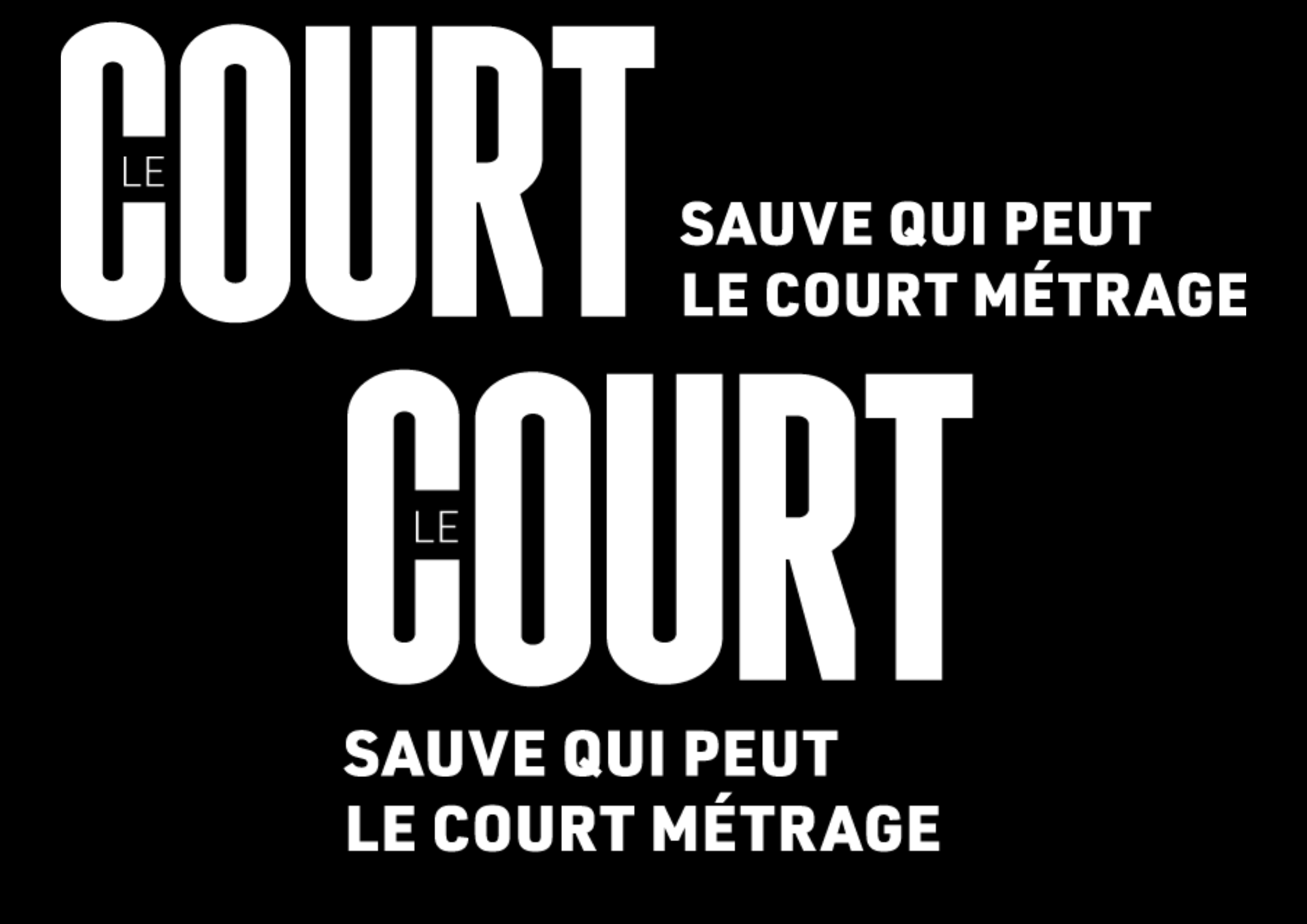 LOGOS COURT SQP blanc