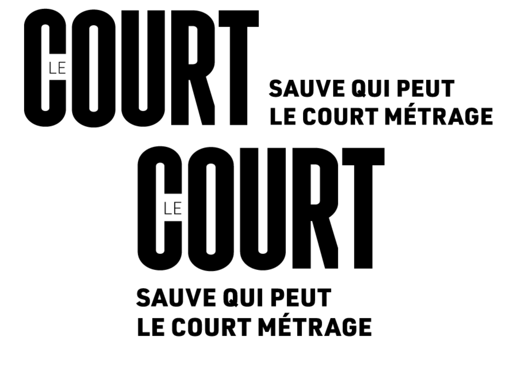 LOGOS COURT SQP noir