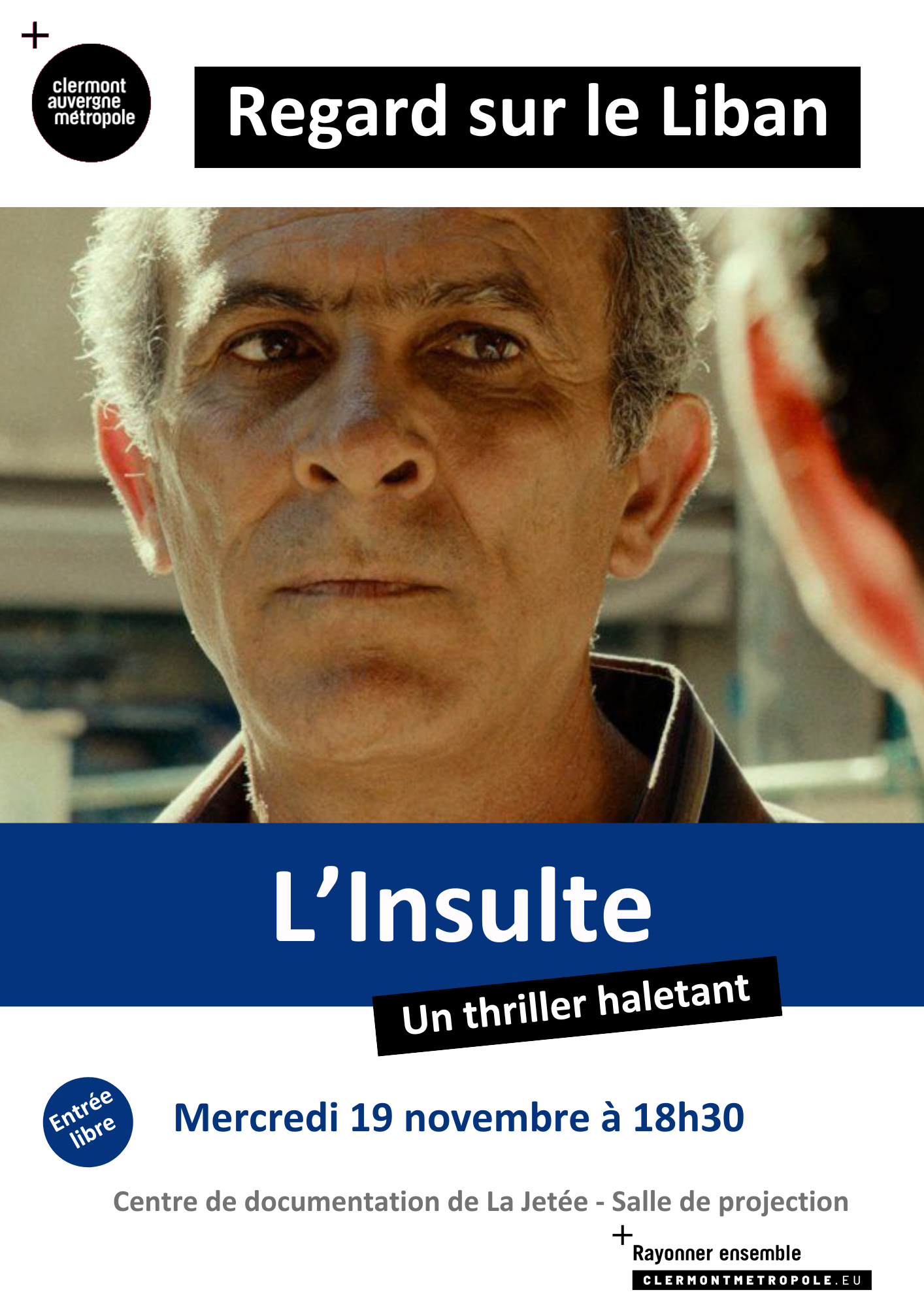 1119 Projection Insulte AFFICHE